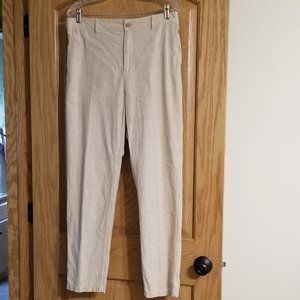 UniGlo Linen/Cotton Pants Size Large